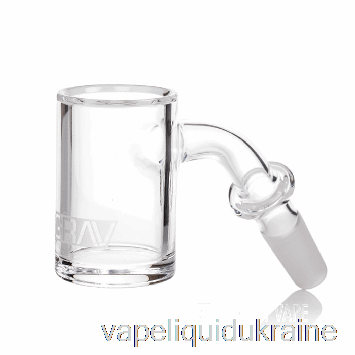 Vape Ukraine GRAV 10mm Seamless Quartz Bucket Banger 45 Degree